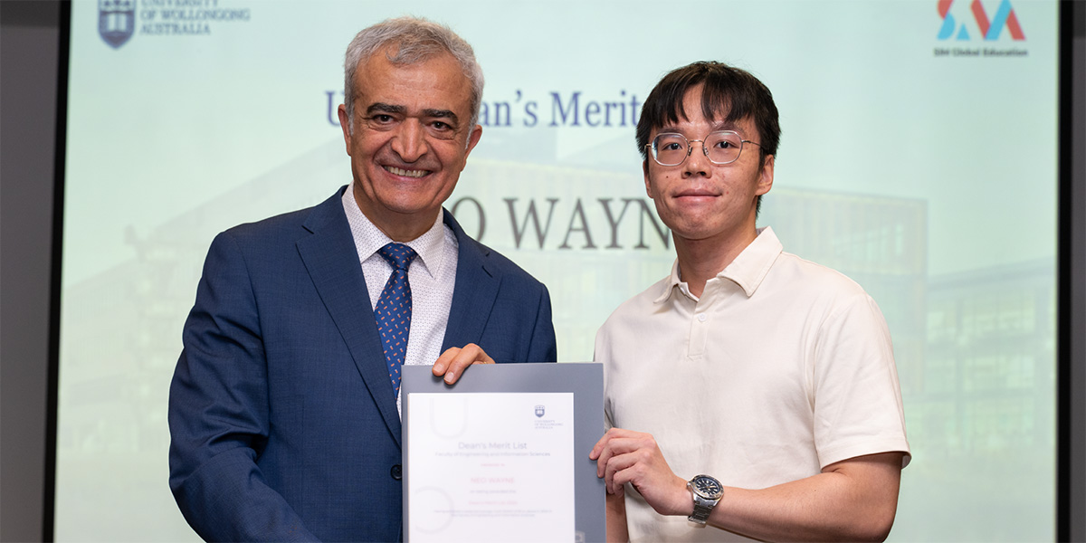 Wayne's consistency eventually paid off and he made it to the Dean’s List for 2023 and 2024.