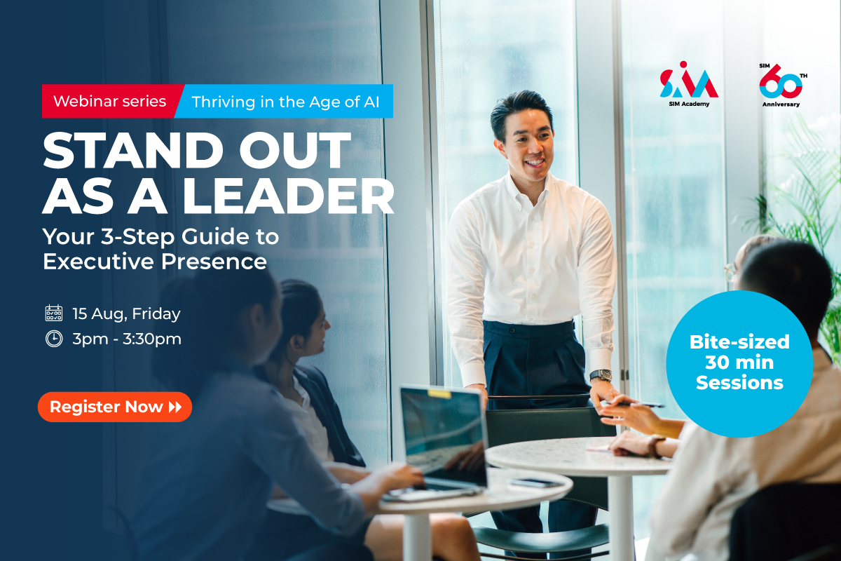 SIM Academy Webinar - Stand Out as a Leader: Your 3-Step Guide to Executive Presence