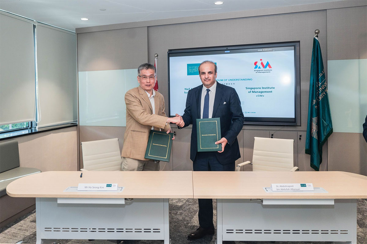 SIM Academy signs with National Arab University for Security Sciences (NAUSS)