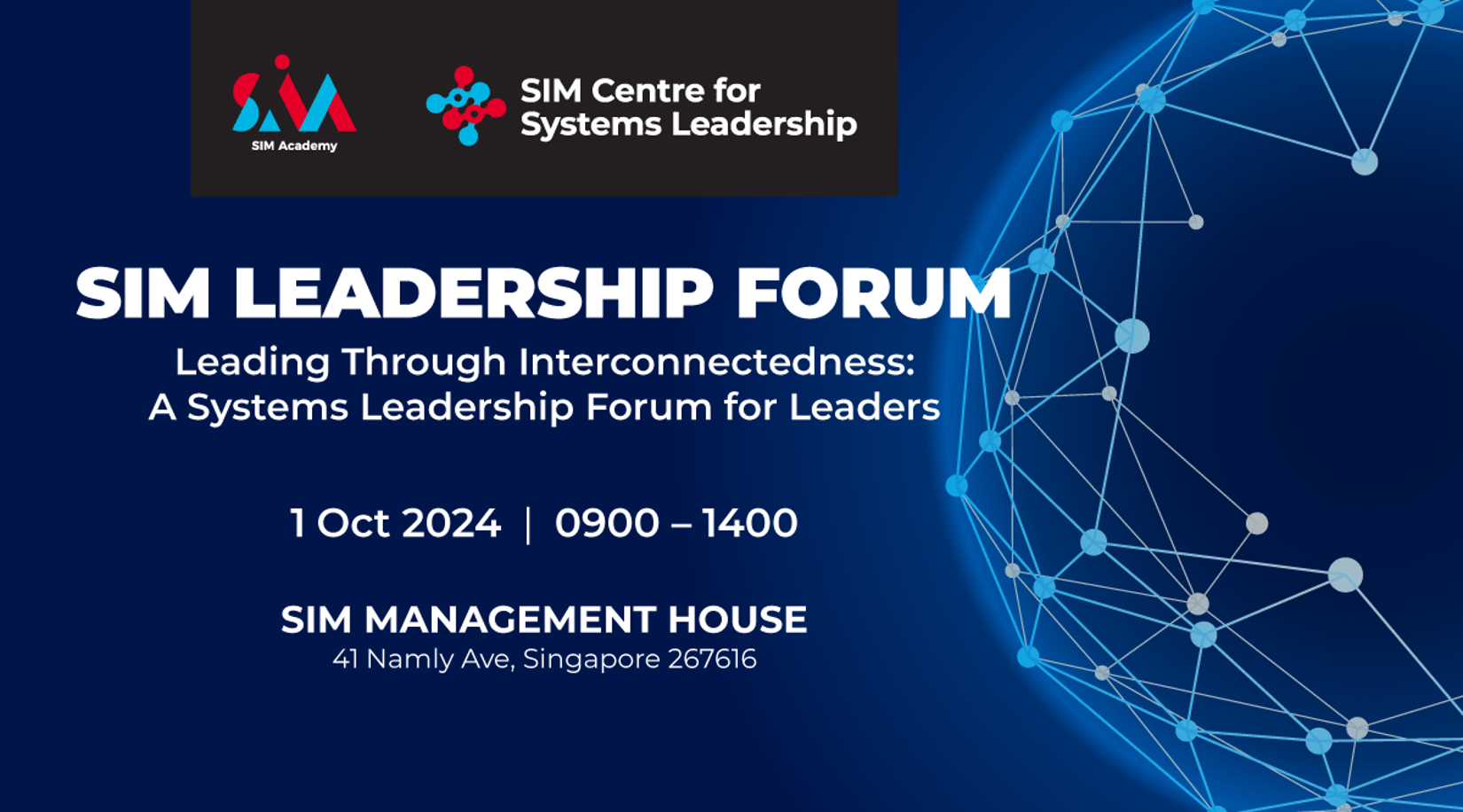 Leading Through Interconnectedness: A Systems Leadership Forum for Leaders