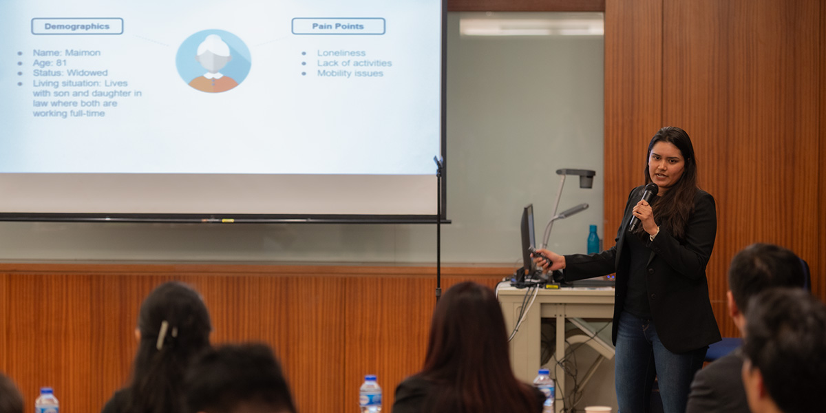 Through her time at SDSE, Casuarina also learnt to think beyond the technical side and adopt an entrepreneurial mindset.