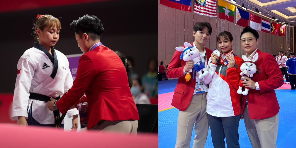 Her dedication soon brought her onto the international stage, where she represented Singapore at the 2023 SEA Games, clinching silver and bronze, and later placed in the top five at the Asian Games.