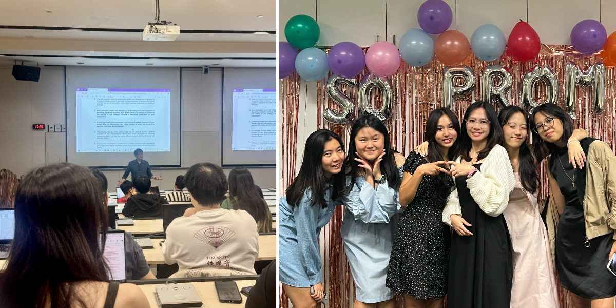 Beyond academics, she found a vibrant student life shaped by a wide range of student clubs, from sports and arts to cultural, international and special interest groups.