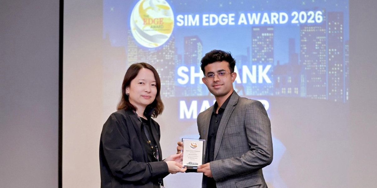 Many of the opportunities Shivank pursued came through SIM Career Connect, which provides students with mentorship, career development resources and industry engagement opportunities designed to enhance employability outcomes.