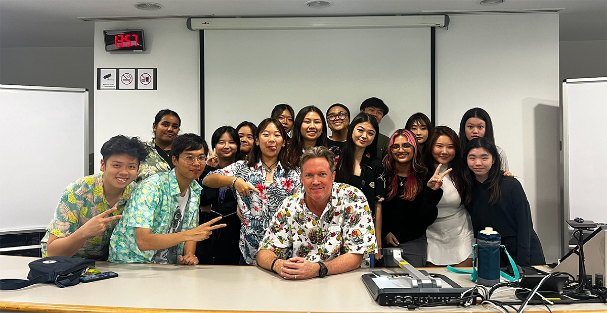 “In my course, projects contribute significantly to my grades,” Nicholas continues.