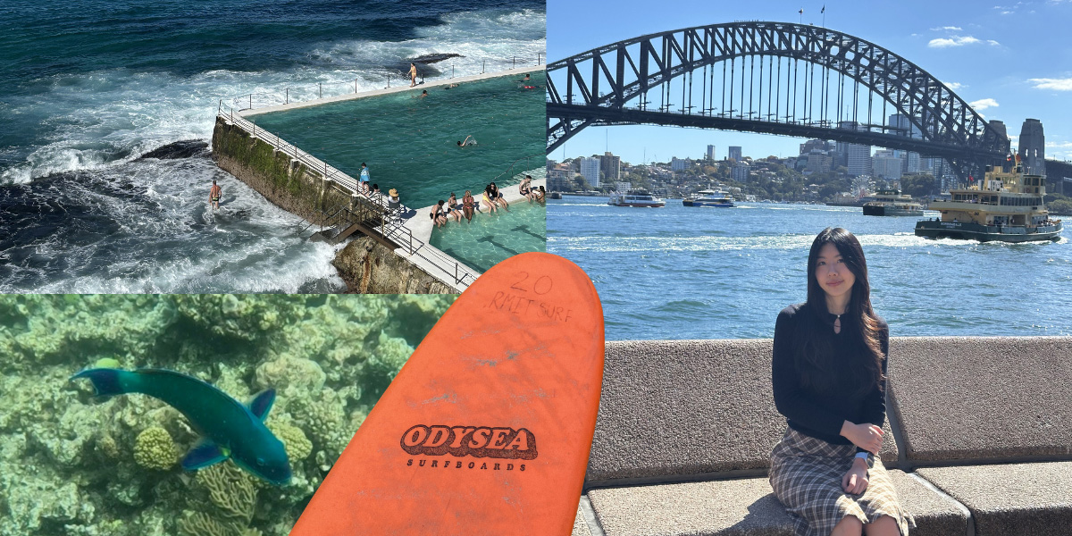 "Studying overseas had always been one of my goals because I wanted to experience what it was like to live in another country, rather than simply visit it as a tourist."