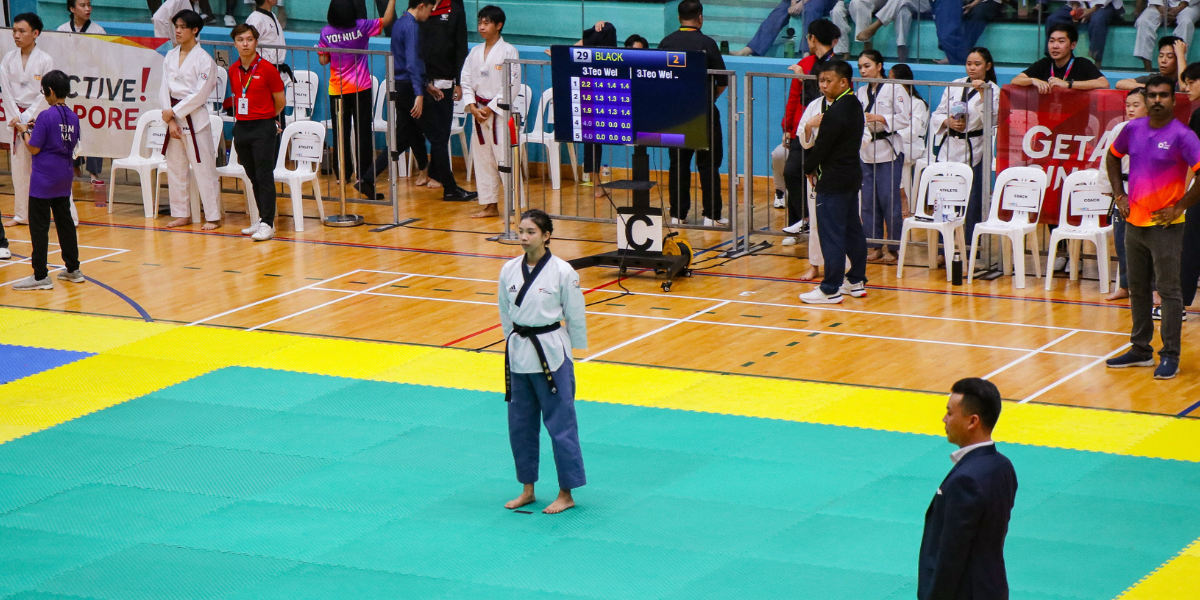 Although Taekwondo had long been on her radar, it was only during her polytechnic years that she chose to pursue the sport