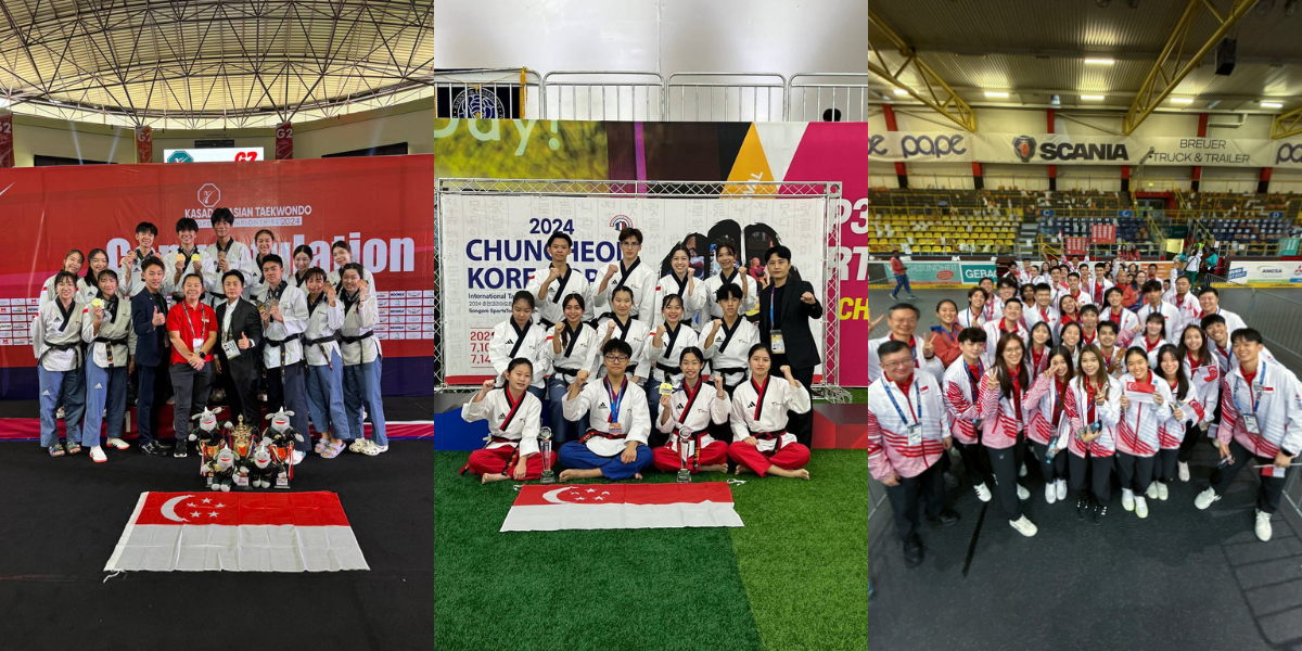 Besides academics, SIM’s Taekwondo Club also played a significant role in Wei Min’s development.