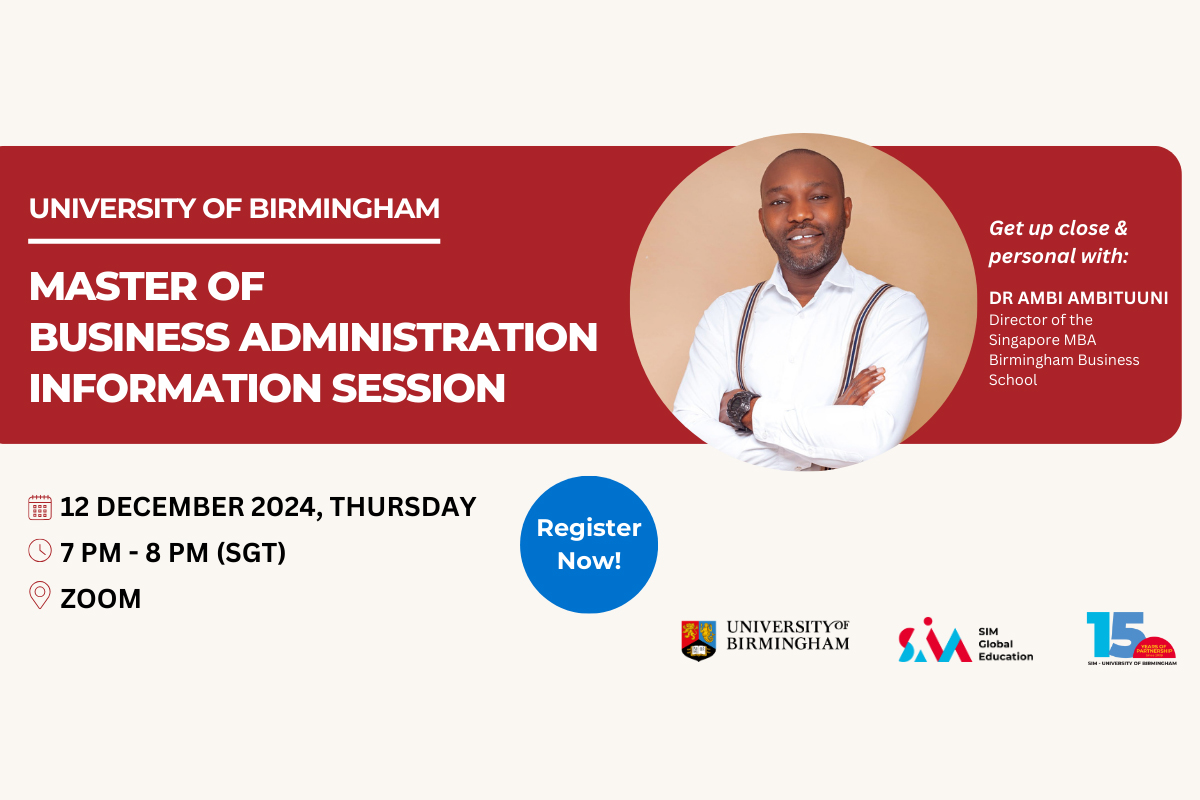 UoB MBA Info Session