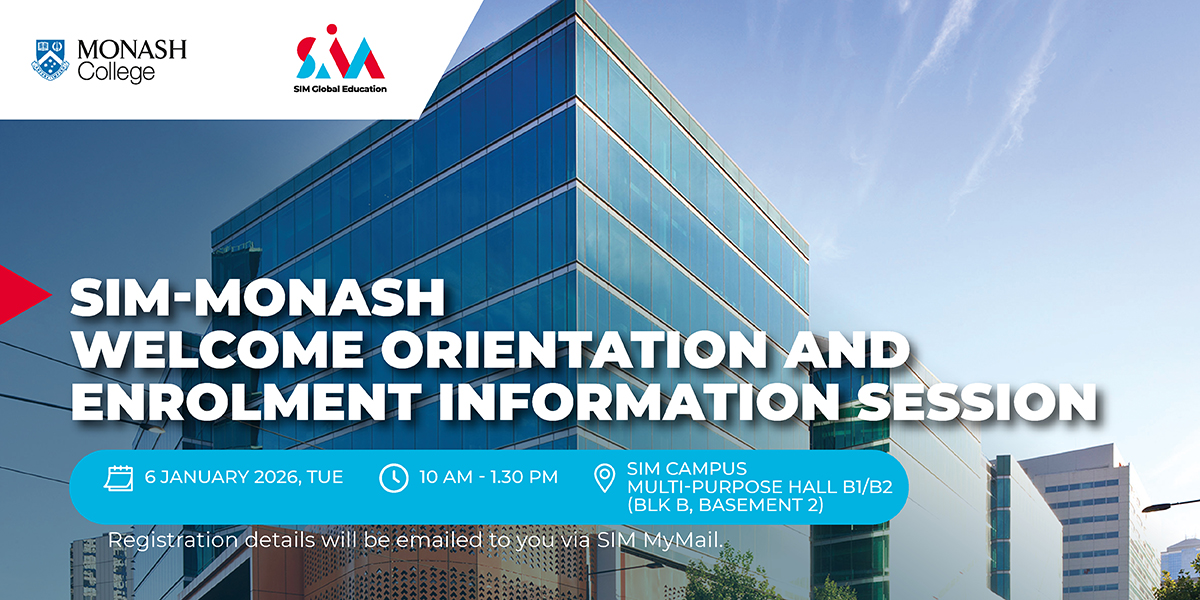 SIM-MUFY Welcome Orientation and Enrolment Information Session