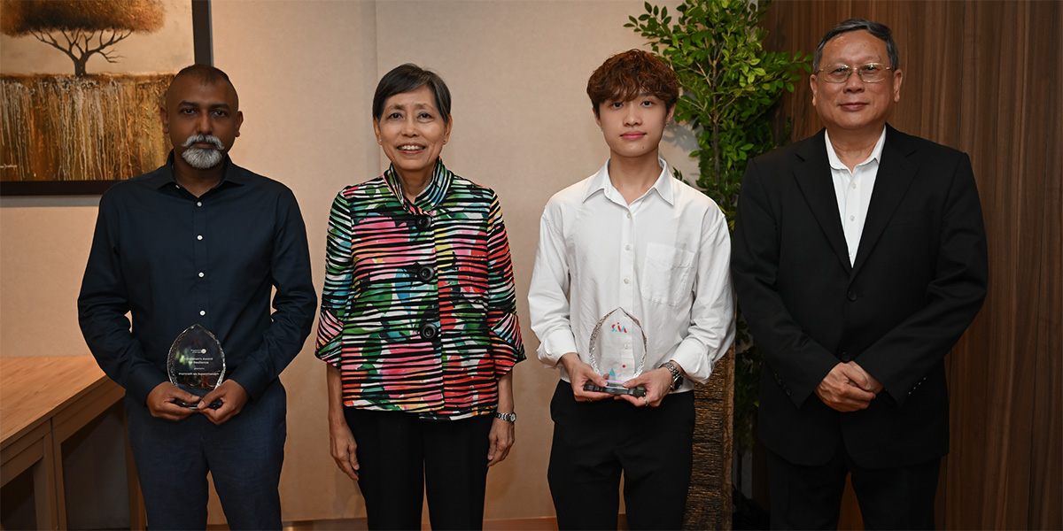 Award recipient of the SIM Chairman's Award for Resilience