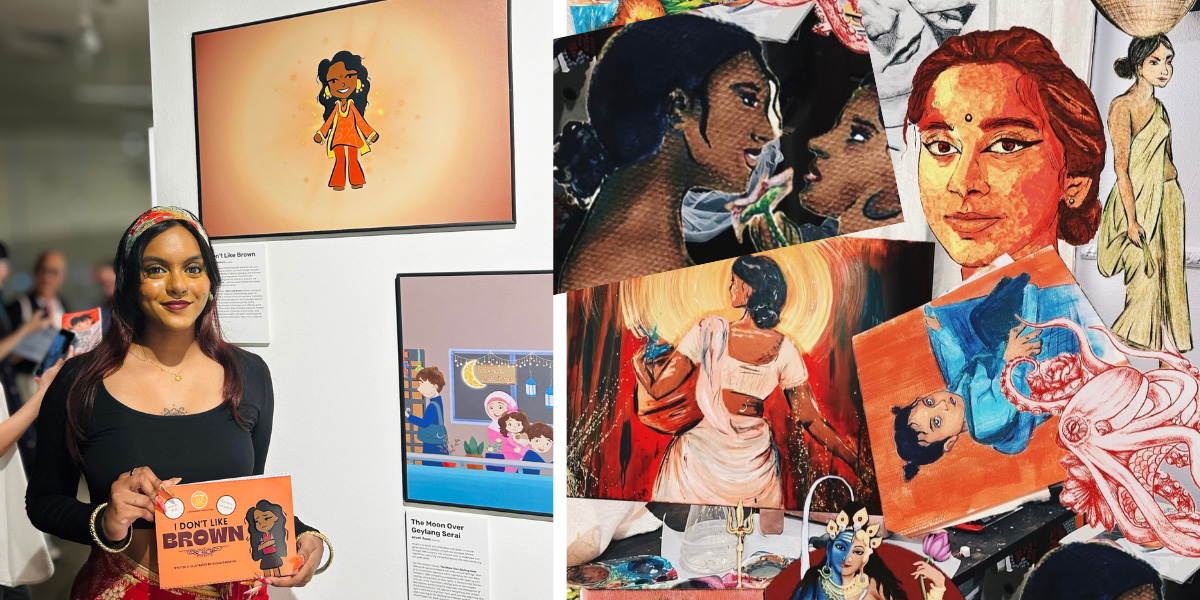 Beyond the classroom, Nusha was also an artist, writer, and advocate.