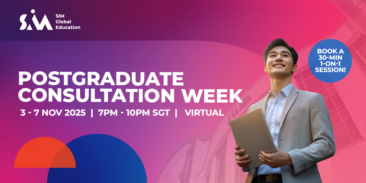 Postgraduate Consultation Week (3 - 7 Nov 2025)