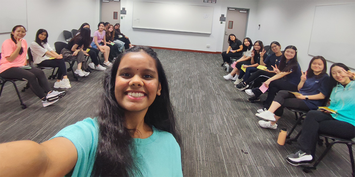 Pooja would go on to make conscious efforts to step out of her comfort zone.