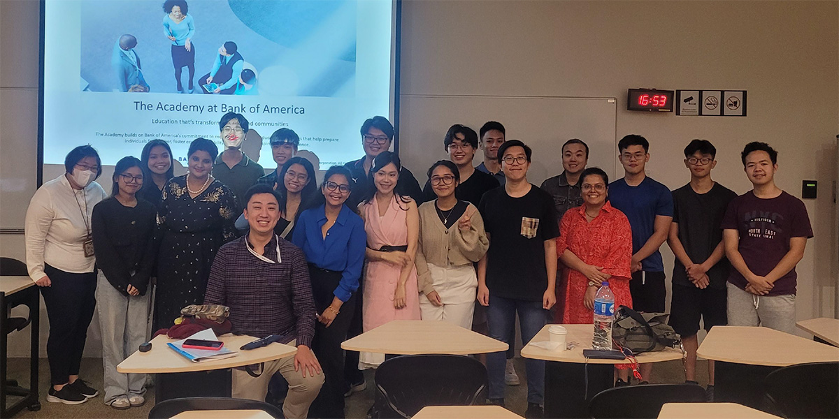 Bryan commented, “SIM gave me more than just classroom lessons. It provided me with a place to grow personally — both in knowledge and mentality — through a global curriculum taught by high-calibre lecturers, with lessons applied to the real world.”