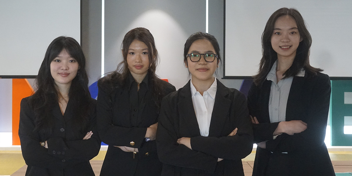 Ernita also slowly grew fond of case competitions and even reached the finals of the National Sustainability Case Challenge and earned a Certificate of Commendation in the Singapore Business Case Competition.
