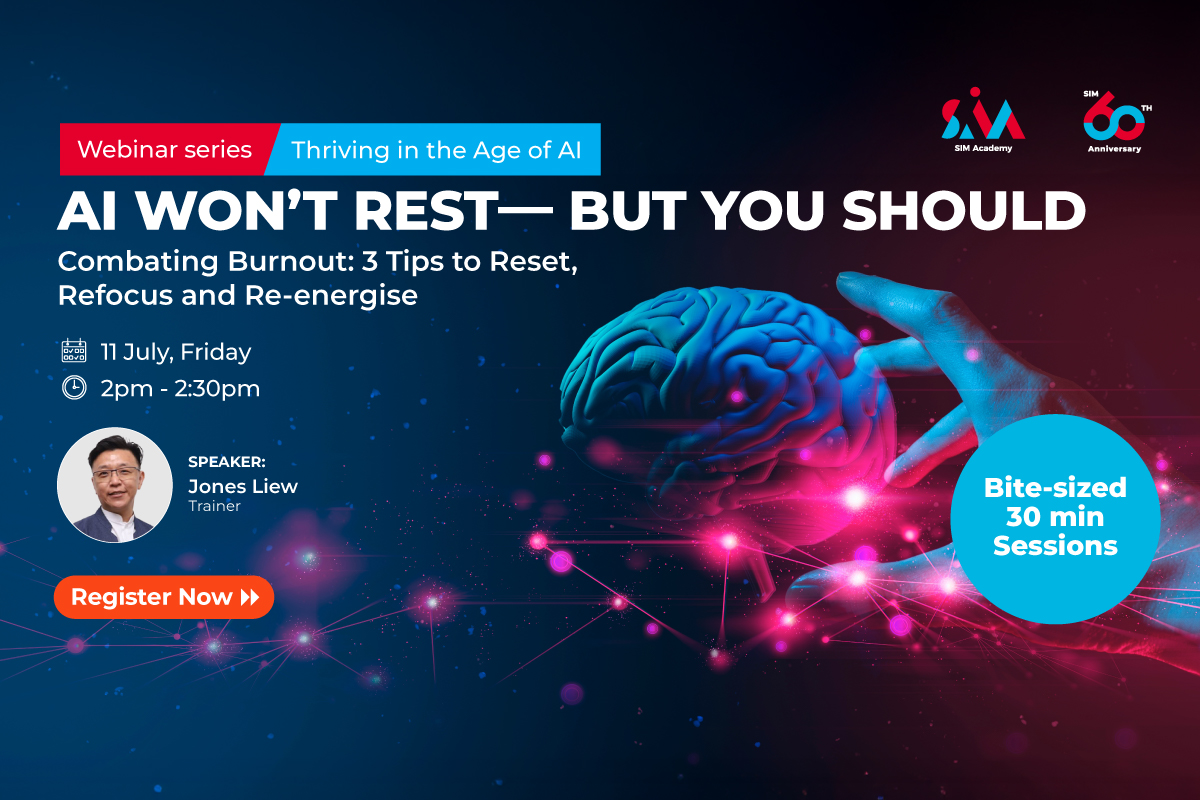 Webinar - Combating Burnout: 3 Tips to Reset, Refocus and Re-energise