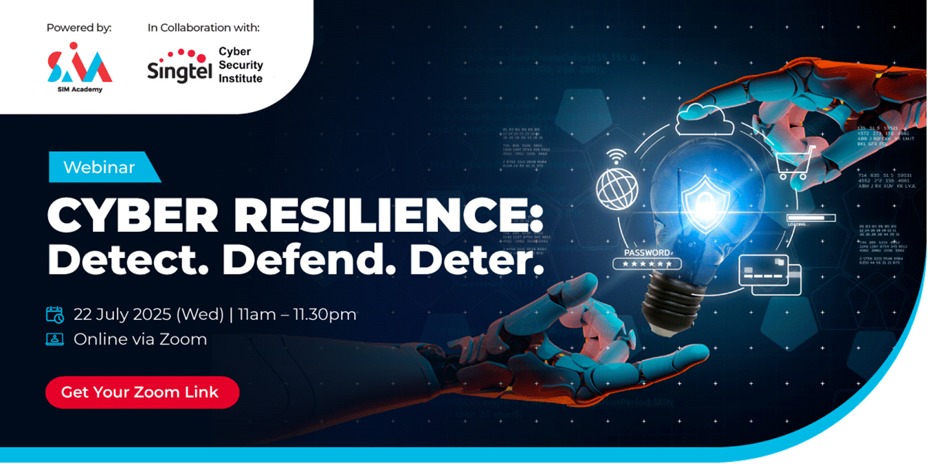 Webinar - Cyber Resilience: Detect. Defend. Deter.