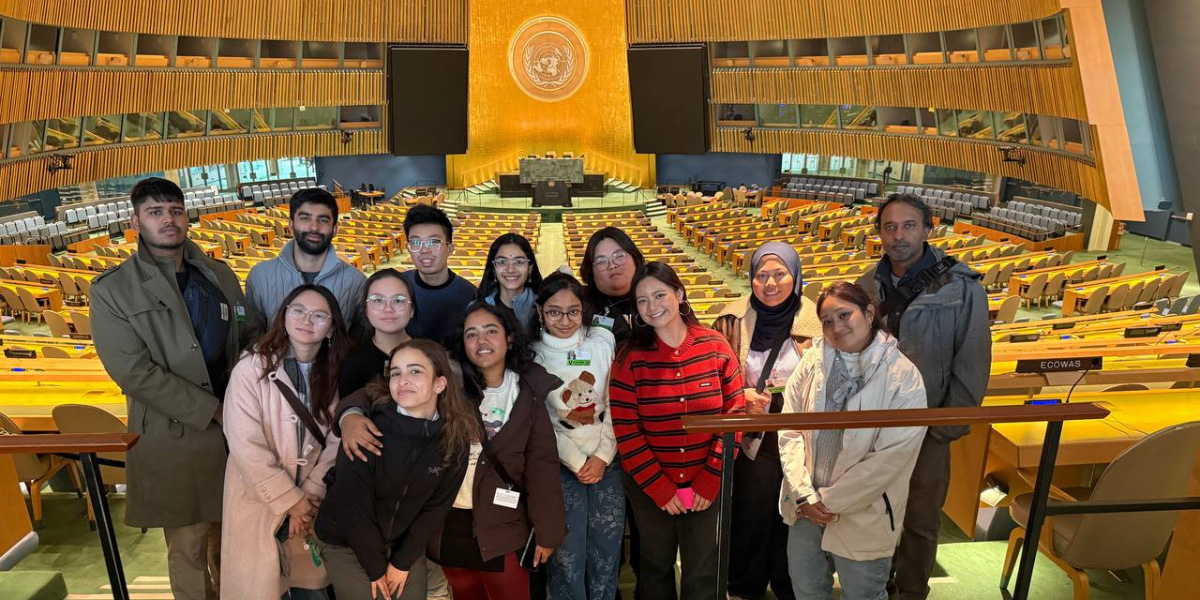 One of the opportunities made possible through the SIM Award was representing SIM at the Harvard Model United Nations in February 2026.
