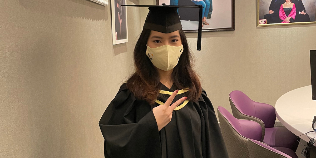 Datina found that SIM-University of London stood out because of its real-world application.